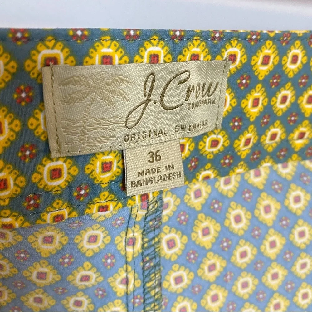 J. Crew 7” Stretch Breaker Board Shorts in Floral Print
